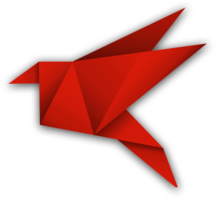 Image de marque Oiseau origami