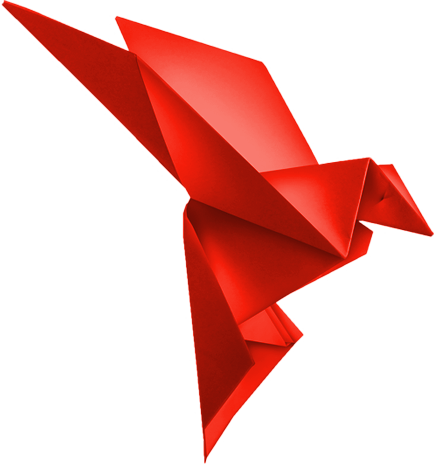 Image de marque Oiseau origami