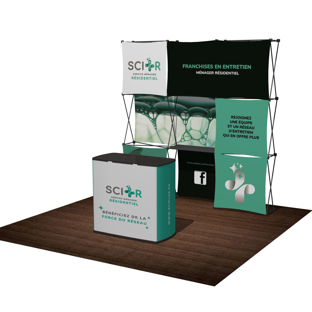 Kiosque SCIR Service Entretien ménager résidentiel