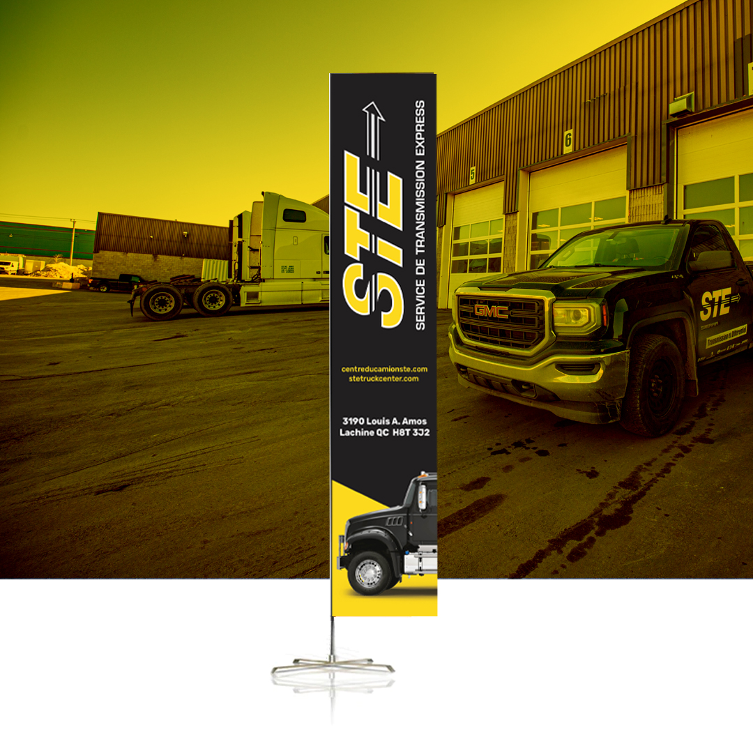 Roll-up STE Service de transmission express