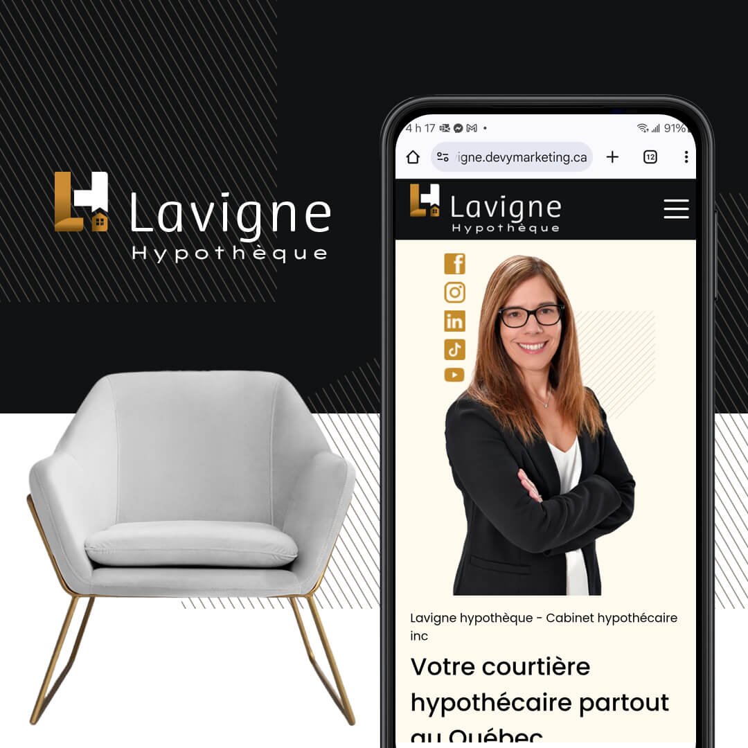 Lien vers https://dominiquelavigne.ca/