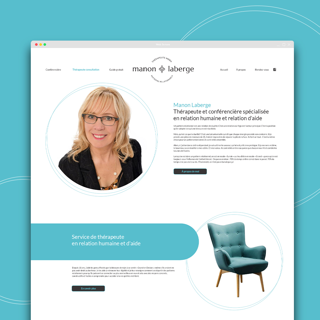 Lien vers https://www.manonlaberge.ca/